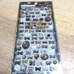 ストーンつき ジュエルプチドロップ リボン