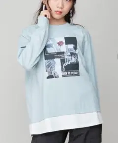 シスタージェニィ 長袖カットソー 緑 130