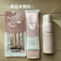 Yunthホワイトクリアフォーム60g クレンジング120g 生ビタミンC3包