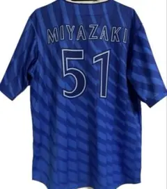 美品未着用、横浜DeNAベイスターズ　宮崎ユニフォームL