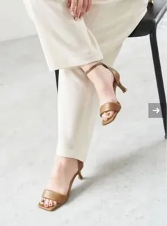 LE TALON アンクルストラップサンダル24