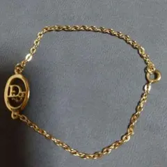 ★Christian Dior★ゴールドカラー ヴィンテージチェーンブレスレットのサムネイル