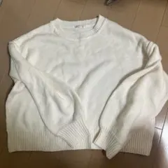 colza 白 トレーナー ニット