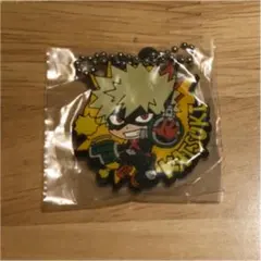 僕のヒーローアカデミア×くら寿司　ラバーアクセサリー　爆豪勝己