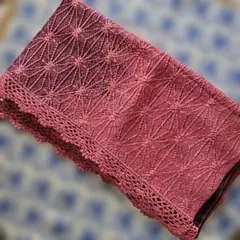 着物ショール　シルクとウール