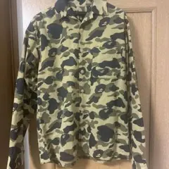 APE カモ柄ネルシャツ