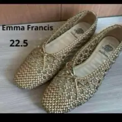 美品Emma Francis エマフランシス　フラットシューズ 22.5