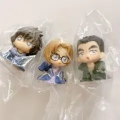 未開封 名探偵コナン ちぢませ隊 3点