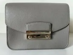 FURLA フルラ メトロポリス ショルダーバッグ グレージュ ゴールド金具