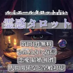 霊視タロットリーディング占い期間限定値引き✡24H以内に鑑定✡ 質問1件可能