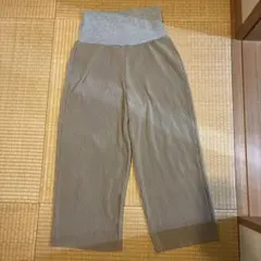 西松屋マタニティパンツ M-L ベージュ