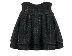 ミシェルマカロン 美脚スカート ツィード Sサイズ