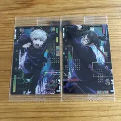 呪術廻戦　ウエハースカード　2枚