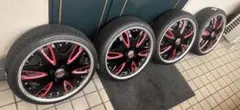 コ*！様 ハイエース/キャラバン 215/60R17 マッドタイヤ付4本セット