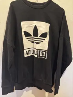 adidas 黒 スウェット