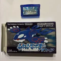 【箱付き】ポケットモンスター　サファイア　ゲームボーイアドバンス　ソフト