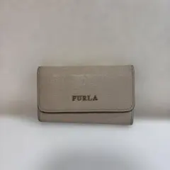 FURLA キーケース ベージュ