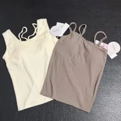 【新品】しまむら Laumeomi.. omi カップ付インナー 2点セット M