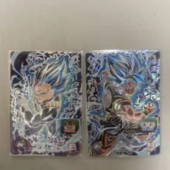 ドラゴンボールヒーローズ ベジータ &悟空極美品！早い者勝ち！最終値下げ