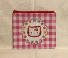 ★サンリオ☆HAPPYくじ☆ハッピーアニバーサリー☆キティ☆フラットポーチ★