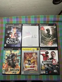 PS2 ソフト　6本セット