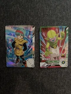 ドラゴンボールスーパーダイバーズ　2弾 SR ブルマ&魔人クウ