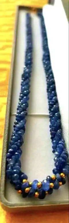 ブラックダイヤモンドネックレス50cm - メルカリ