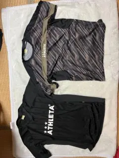 ATHLETA サッカーシャツ 2枚セット