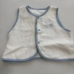 ベビーベスト 綿100 % 赤ちゃんの城　サイズ70 〜 サイズ80
