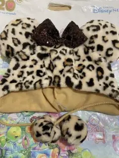 ヒョウ柄ファンキャップ