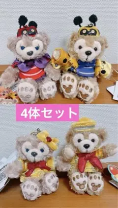 ダッフィー シェリーメイぬいぐるみストラップ