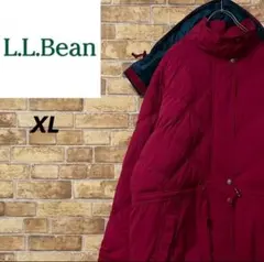 エルエルビーン　ダウンジャケット　マウンテンパーカー　キルティング　古着女子XL