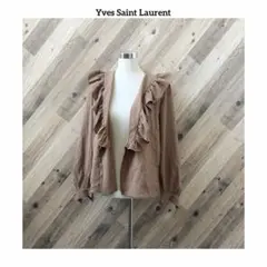 イヴ・サンローラン Yves Saint Laurent フリル シャツ 羽織りのサムネイル