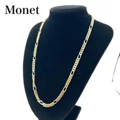 【美品】MONET モネ ゴールドカラー 喜平チェーン ネックレス
