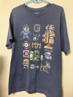 CAPCOM ロックマン ドット絵 Tシャツ Lサイズのサムネイル
