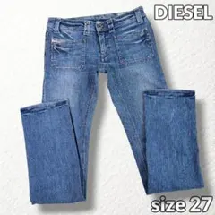 希少【DIESEL】00s ローライズデニム ヴィンテージ 星刺繍 スタッズ Mのサムネイル