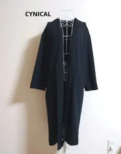 本日限定　早い者勝ち　CYNICAL　カットオフ　ボタンレス　コーディガン