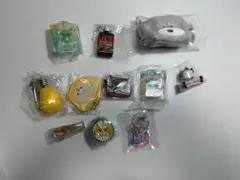 ガチャガチャ ミニチュアチャーム まとめ売り 11点セット