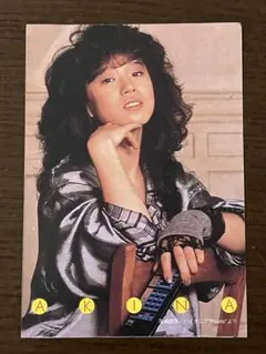 2026年最新】中森明菜 ポストカードの人気アイテム - メルカリ