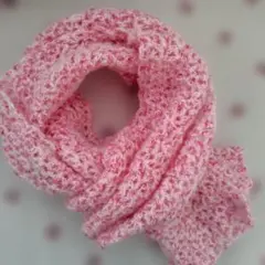 ハンドメイド　マフラー