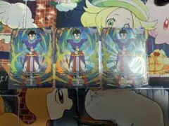 3枚セット　フュージョンワールド　孫悟飯　青年期