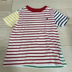 POLO RALPH LAUREN カラフルストライプTシャツ 子供用トップス