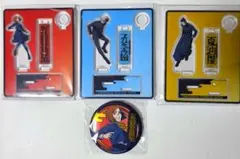 呪術廻戦 USJ ユニバ アクリルスタンド缶バッジ 五条 夏油 釘崎 4点