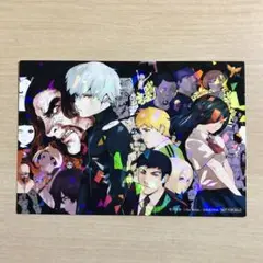 【匿名配送】東京喰種 ホログラム 特典 イラストカード 集合絵