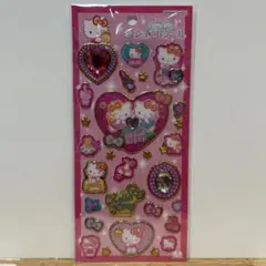 【正規品】キラキラジュエルシール ハローキティ ピンク 宝石 サンリオ