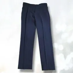 Theory セオリー センタープレス スラックス パンツ ネイビー 5817