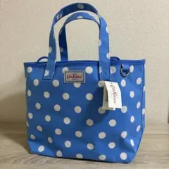 タグ付き　Cath Kidston キャスキッドソン　トートバッグ 水玉のサムネイル