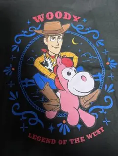 TOY STORY 5 ウッディ Tシャツ ブラック Lのサムネイル