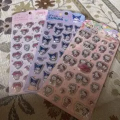 サンリオ　ぷくっとシール　セット