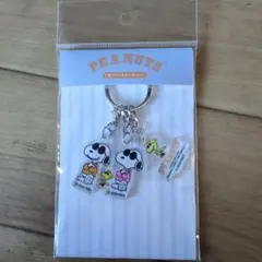 ピーナッツ スヌーピー 3連アクリルキーホルダー